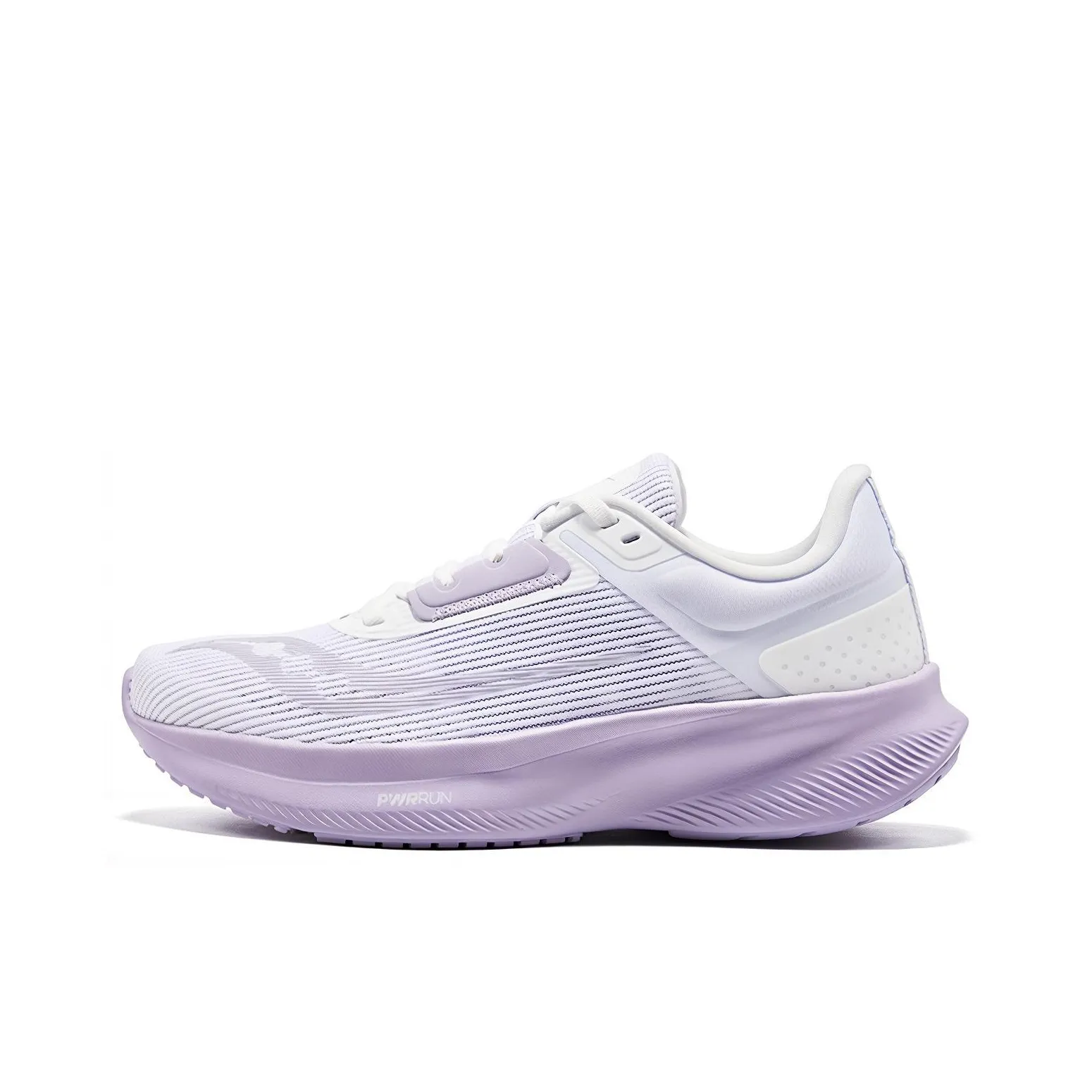 Saucony Vessel Shock Absorbers Slip-Resistant Дышащий Низкий Топ Повседневные Беговые Кроссовки Женские Белый Фиолетовый