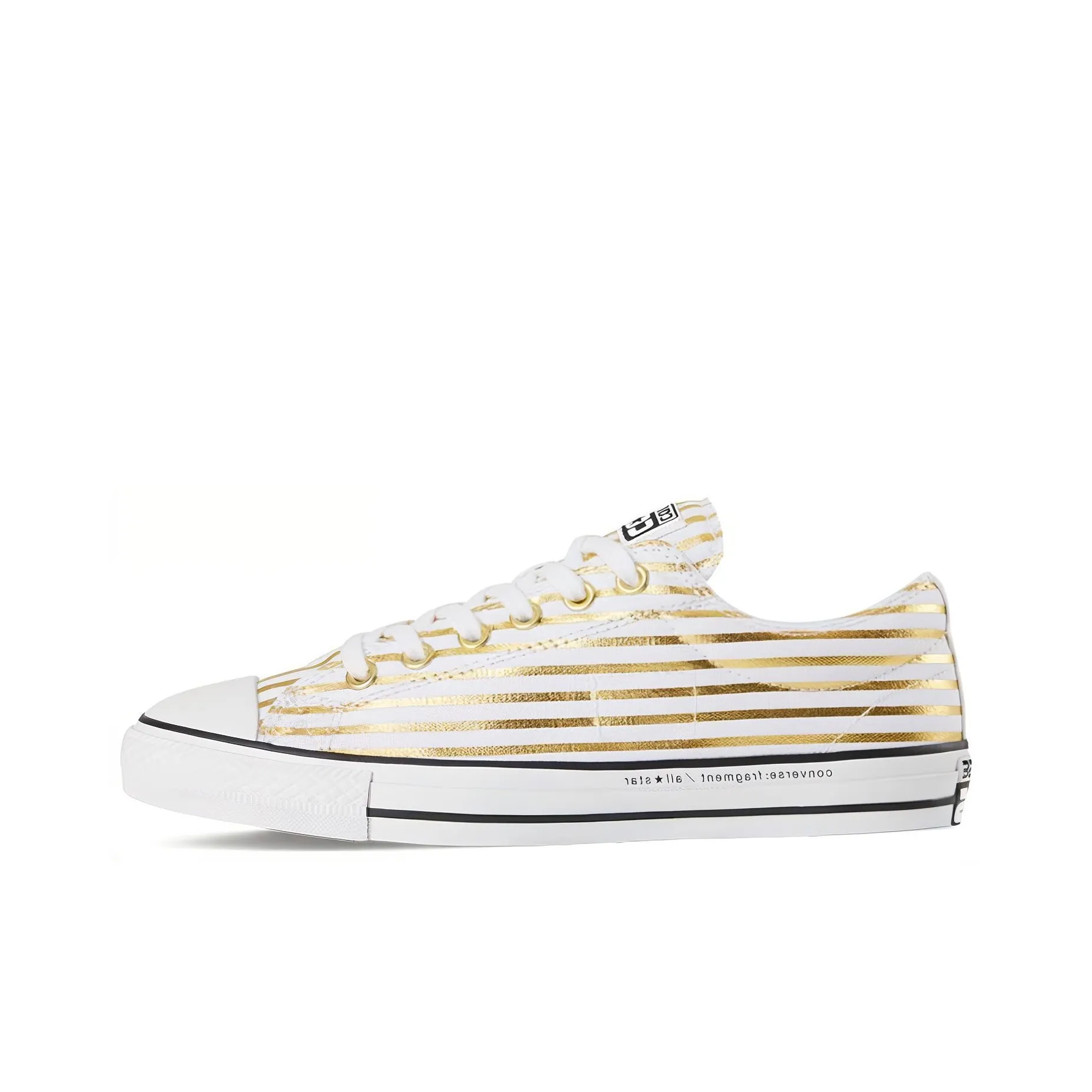 Fragment Design x Converse Chuck Taylor ALL STAR OX Gold Low Top Canvas Shoes Unisex Gold