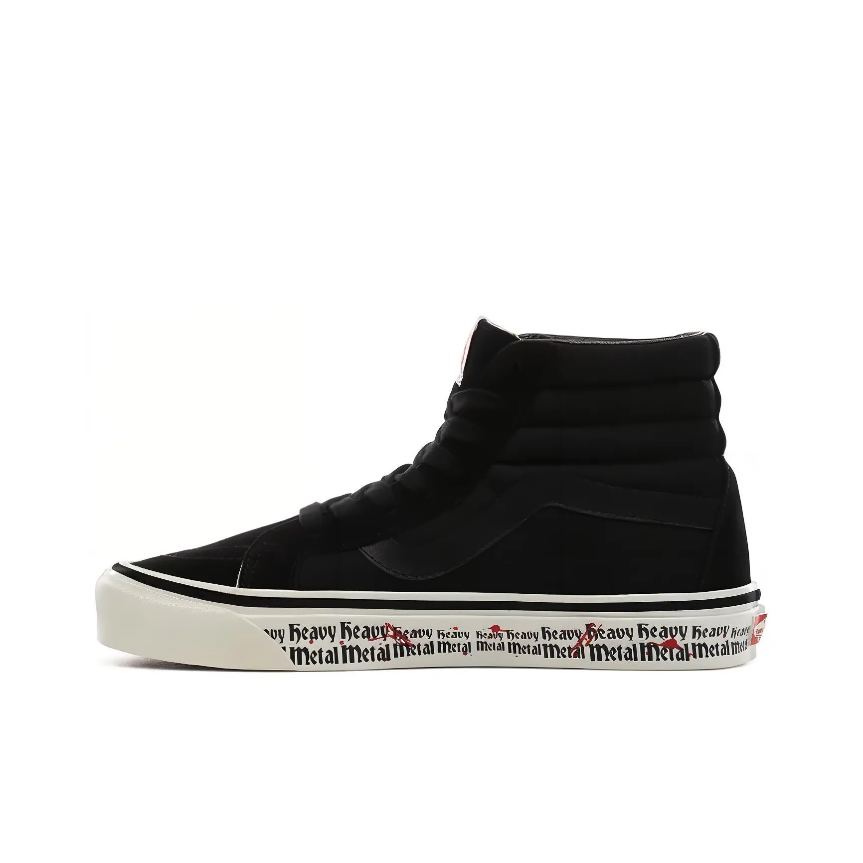 VANS SK8 High Топ Скейтборд Кроссовки Унисекс Черный Белый