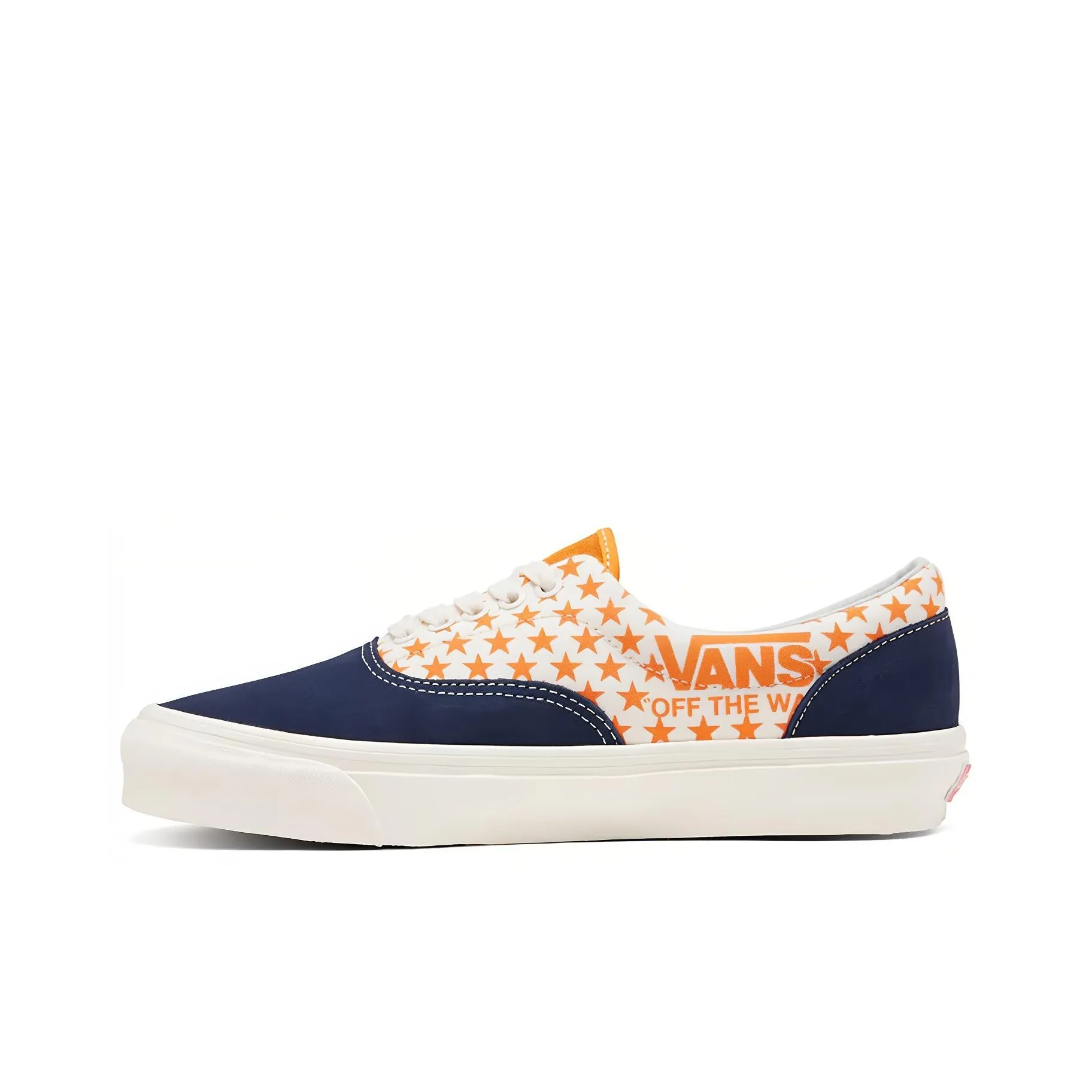 Vans Era L Покрытие Низкие Кроссовки для Скейтбординга Унисекс Синие Оранжевые