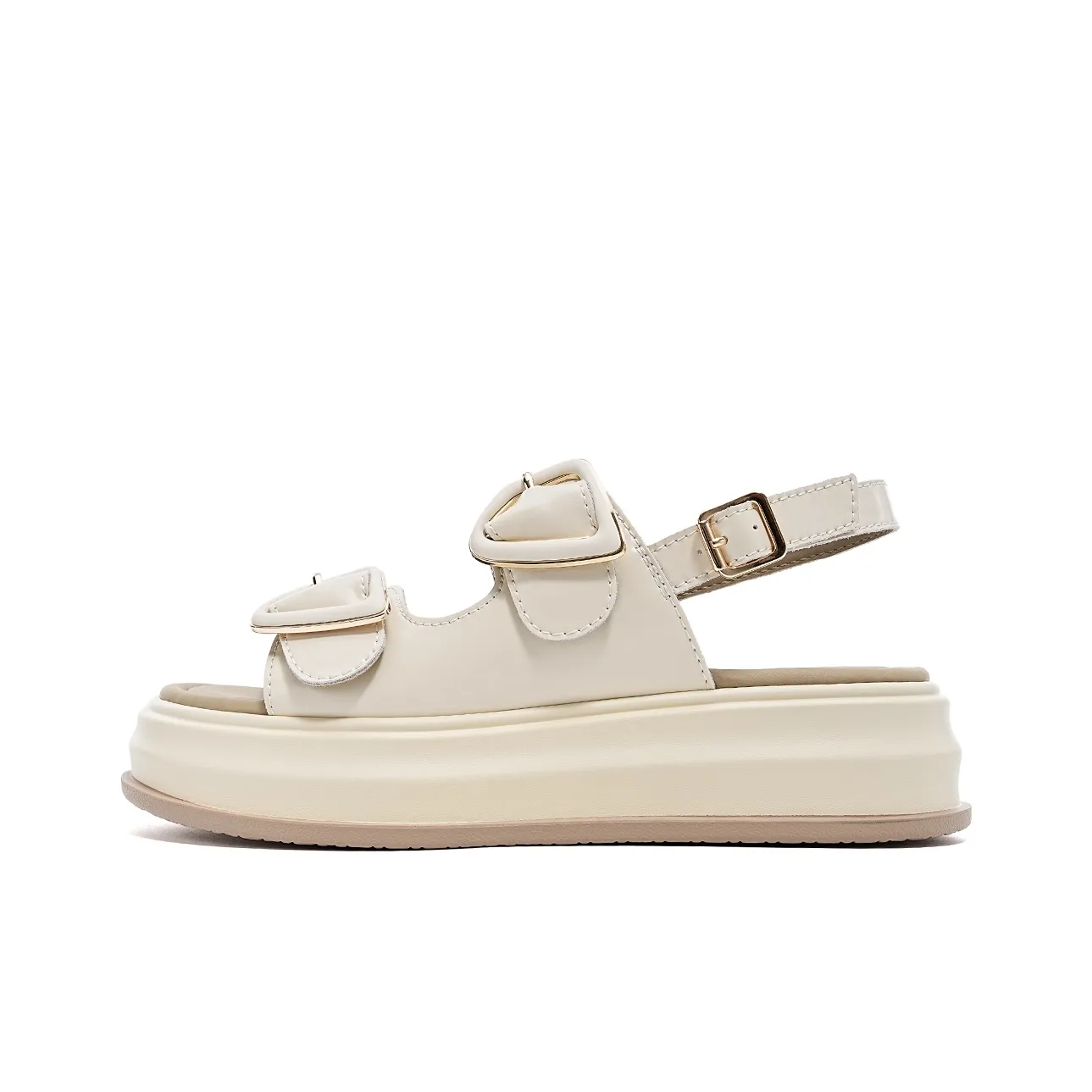 EBLAN Пляжные сандалии Женские Серебряные