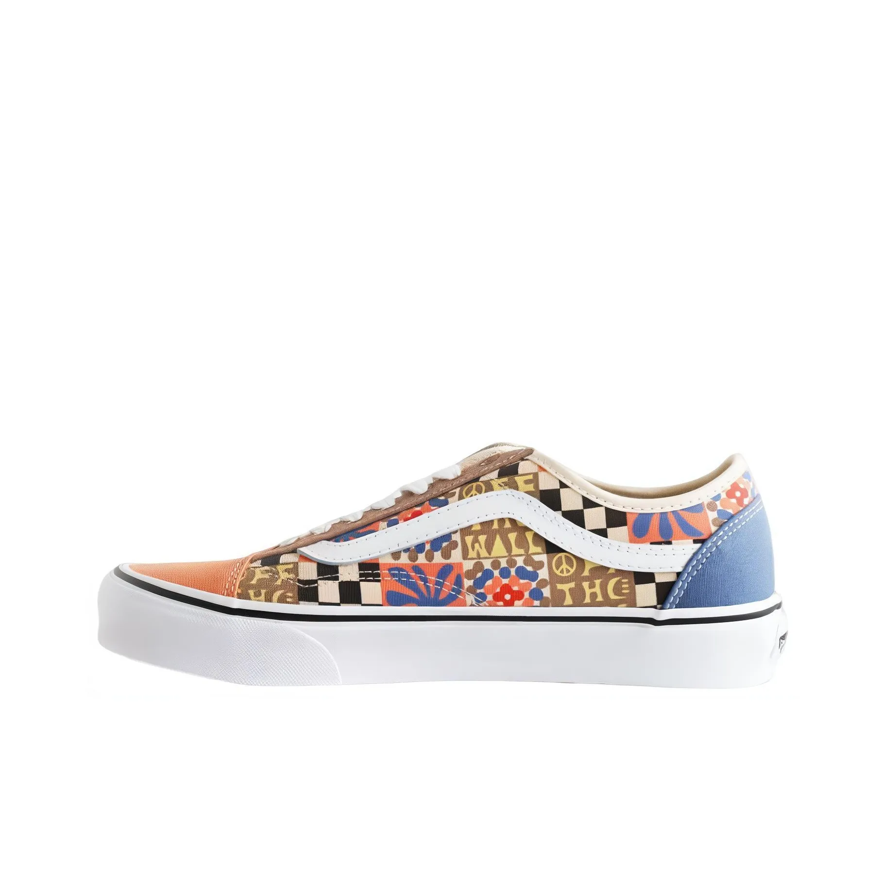 VANS Old Skool Collection Tapered Low Топ Скейтборд Кроссовки Унисекс Коричневый Оранжевый