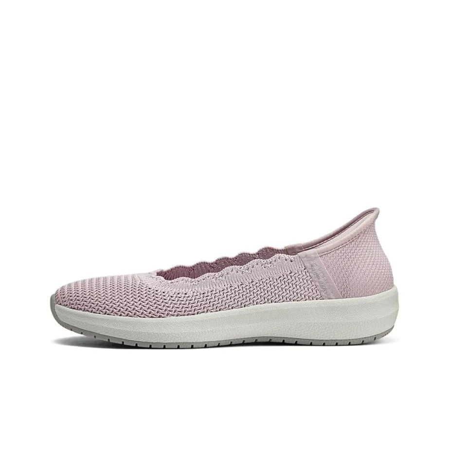 Skechers Modern Comfort Амортизация Износостойкий Низкий Топ Casual Женский Фиолетовый Lilac