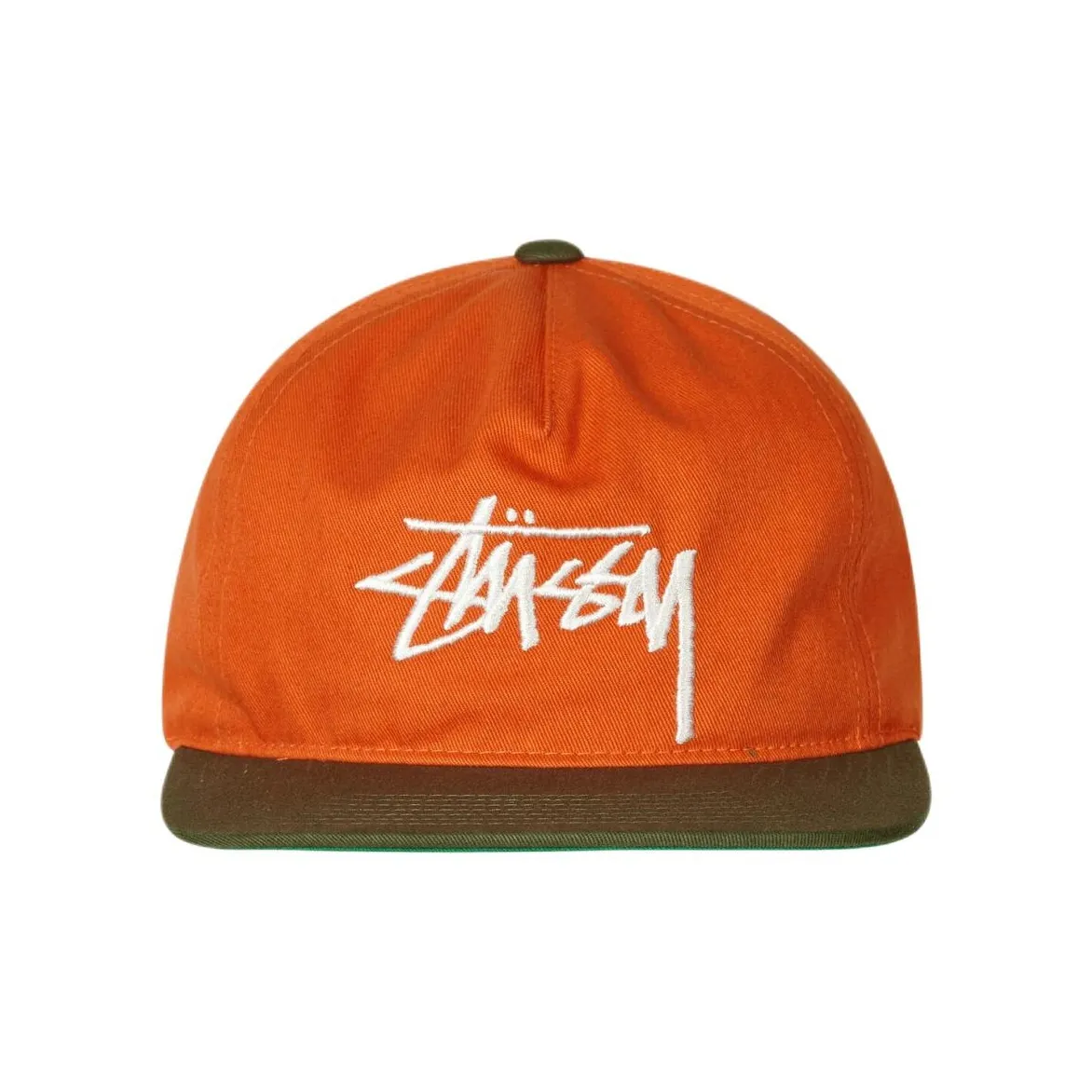 Stussy Mid Depth Big Stock Snapback Cap