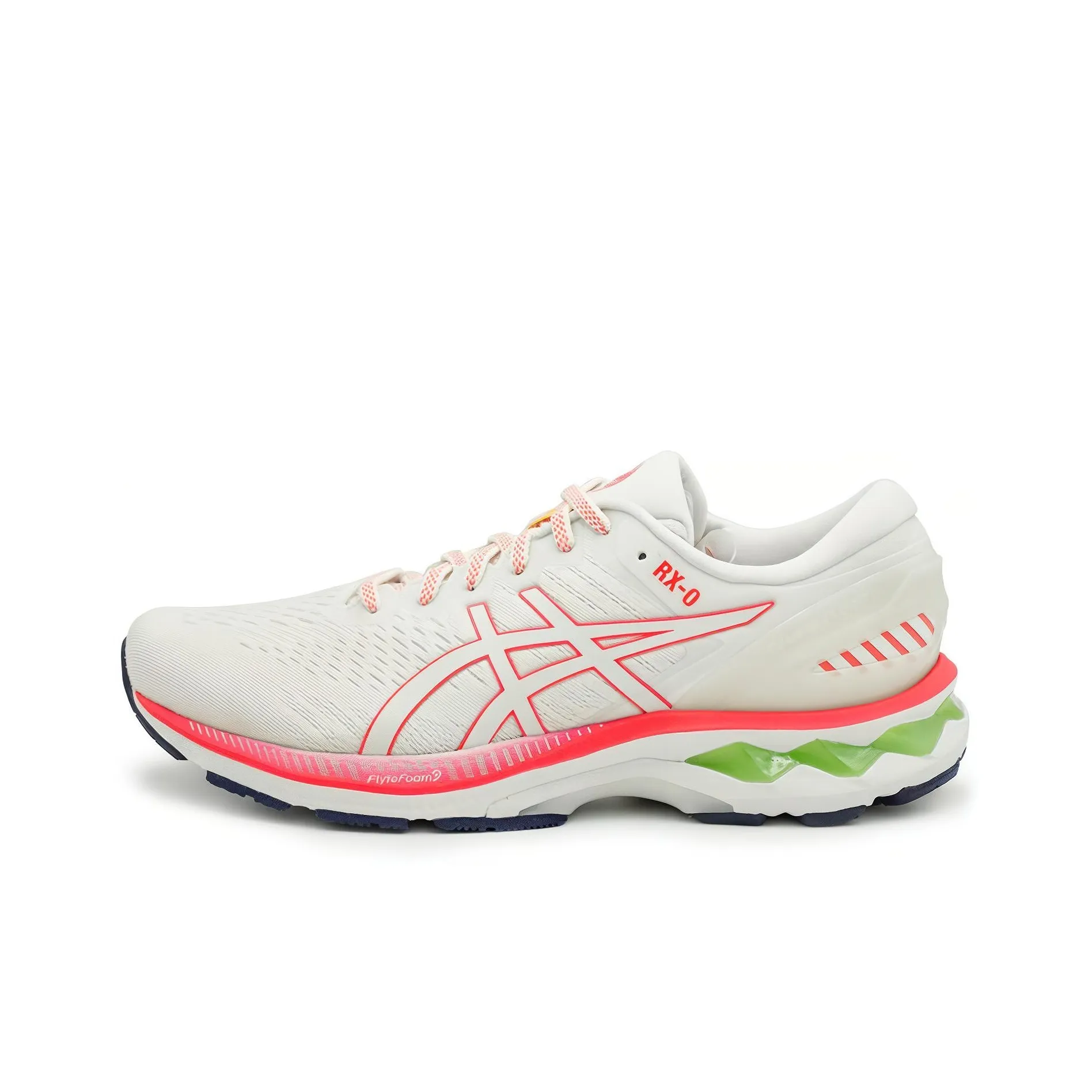 Asics Gel Kayano 27 Low Top Беговые кроссовки Мужские Белый Красный
