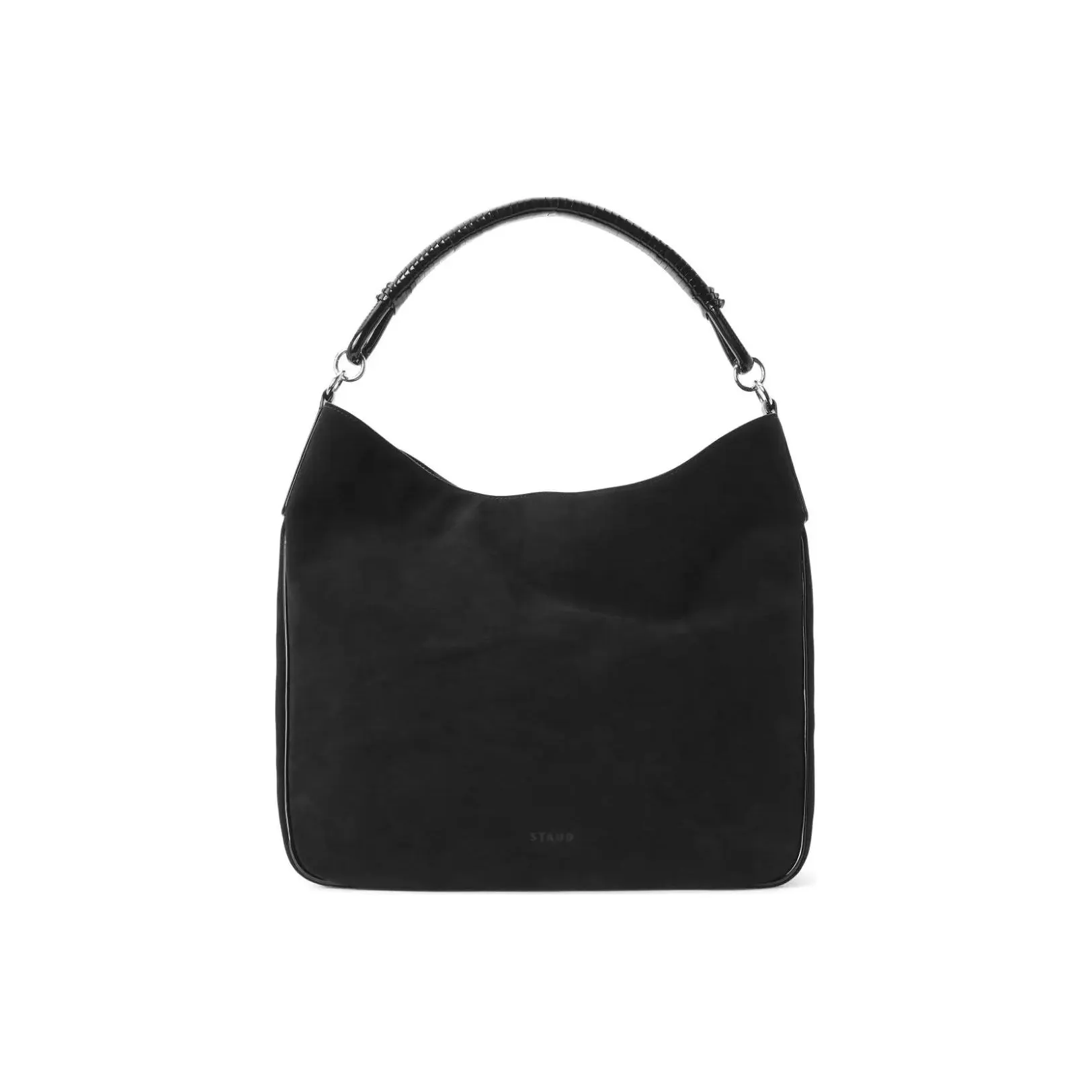 Staud Calfskin Handbag Shoulder Bag Women's Black