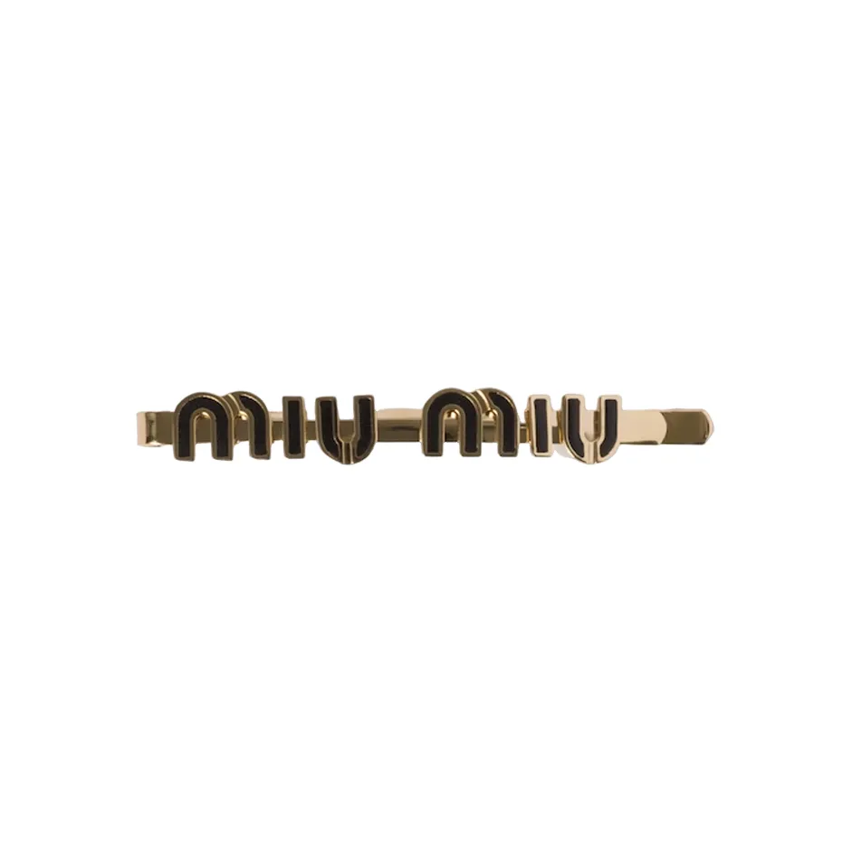 MIU MIU Logo lettering Hairclip