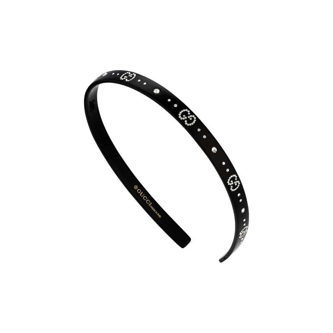 GUCCI Double G Crystal embellished Hairband