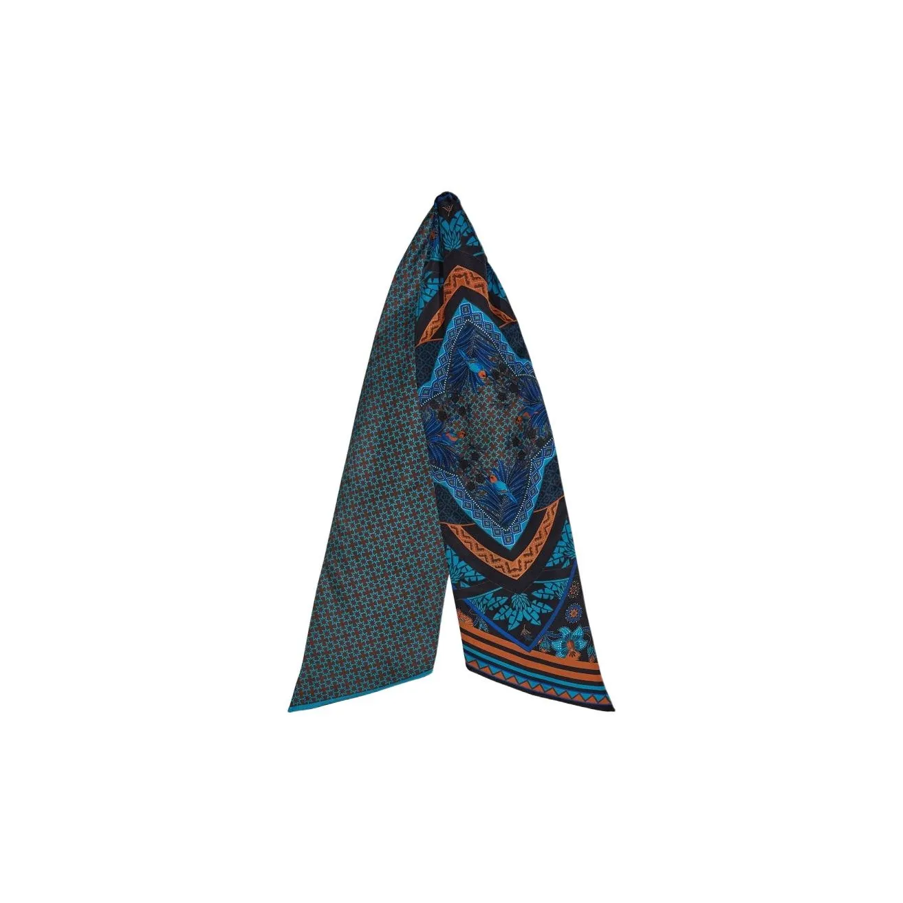 Ferragamo Nirvana print Silk Bandeau Scarf