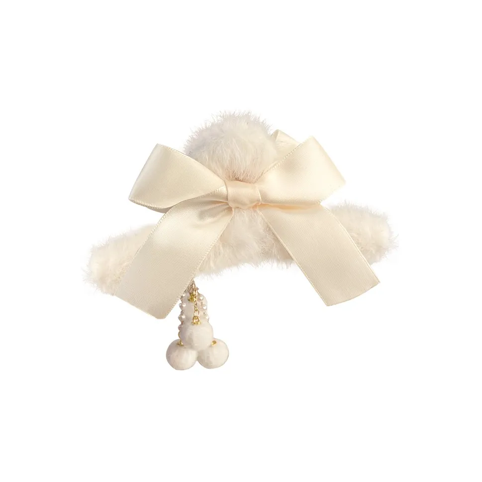 SENDME Акрил, Плюшевые Заколки для волос Женские