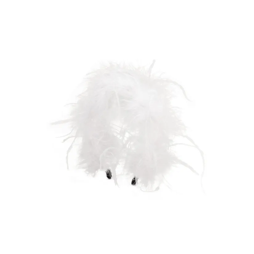 Cercoo Headbands Women's FgB261 White Feather