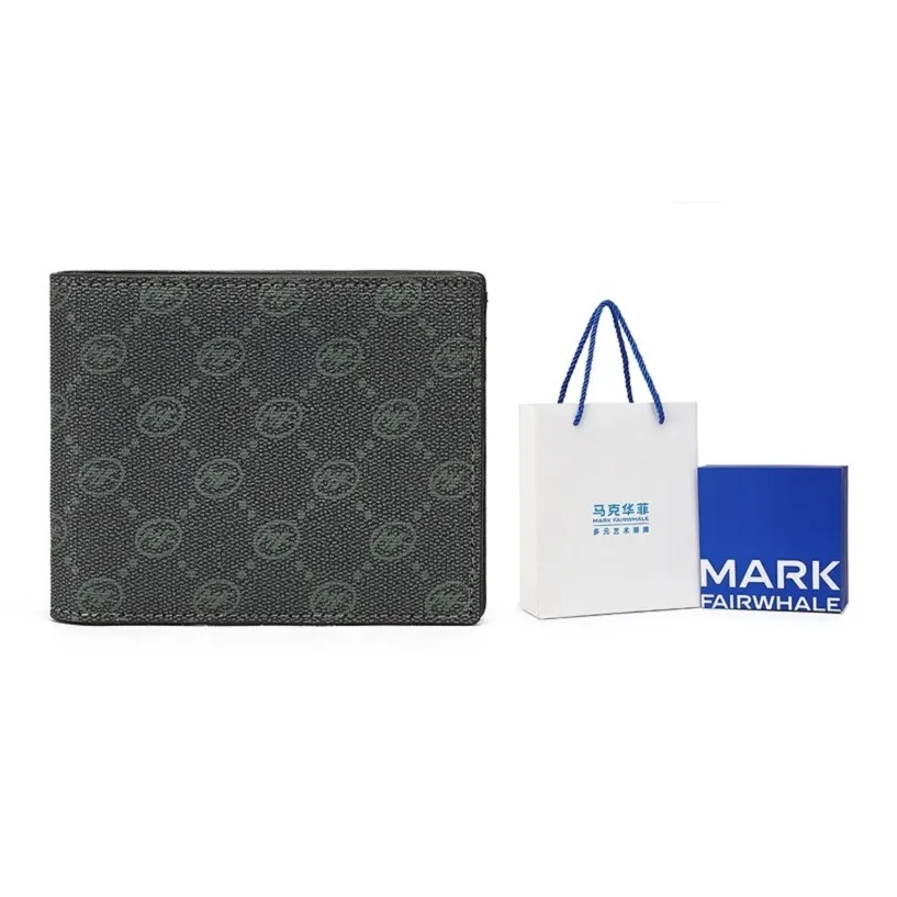 FAIRWHALE Улучшенный SENSE Черный Кошелек Мужской