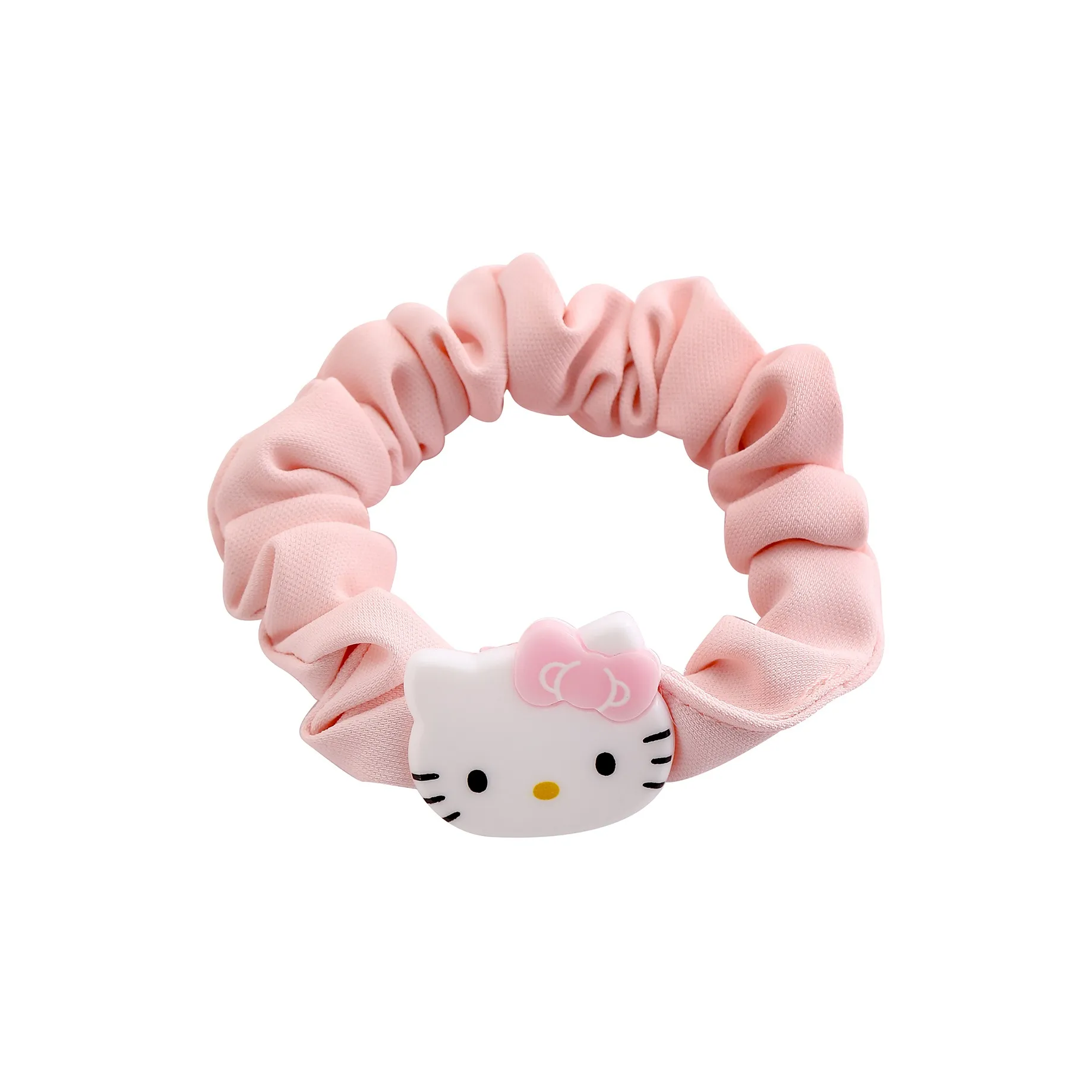 SANRIO Hello Kitty Полиэстер Резинки для волос Спиральные Женские