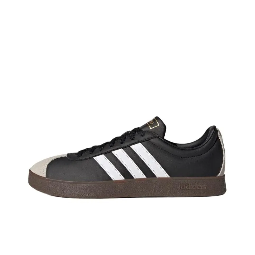 Adidas Vl Court Shoes 'White Black Gum'