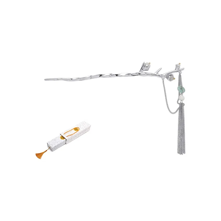 FREE RABBITⅡ Шпильки для волос из сплава серебряные женские