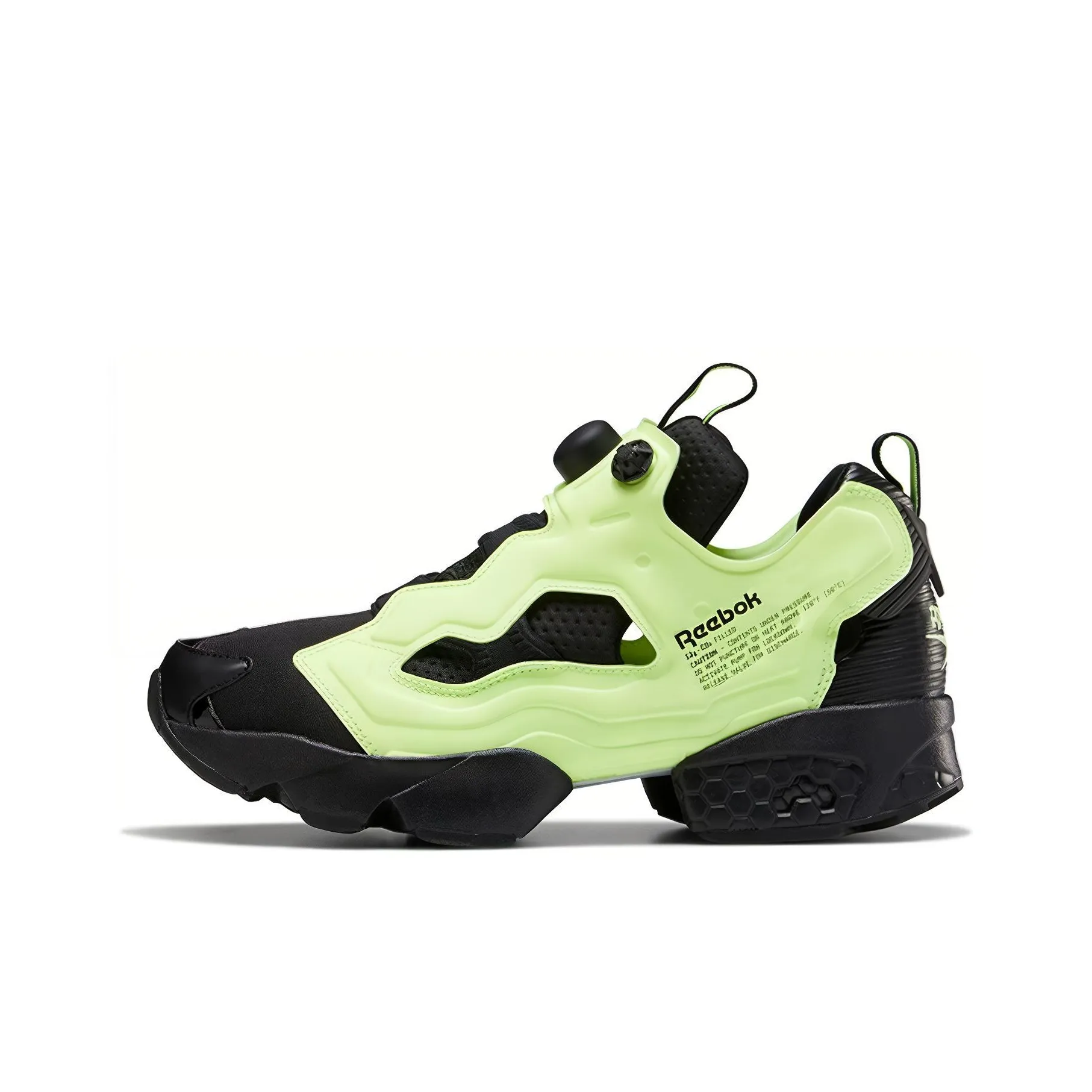 Reebok совместный Instapump Fury OG Low Топ Casual Унисекс Черный Зеленый