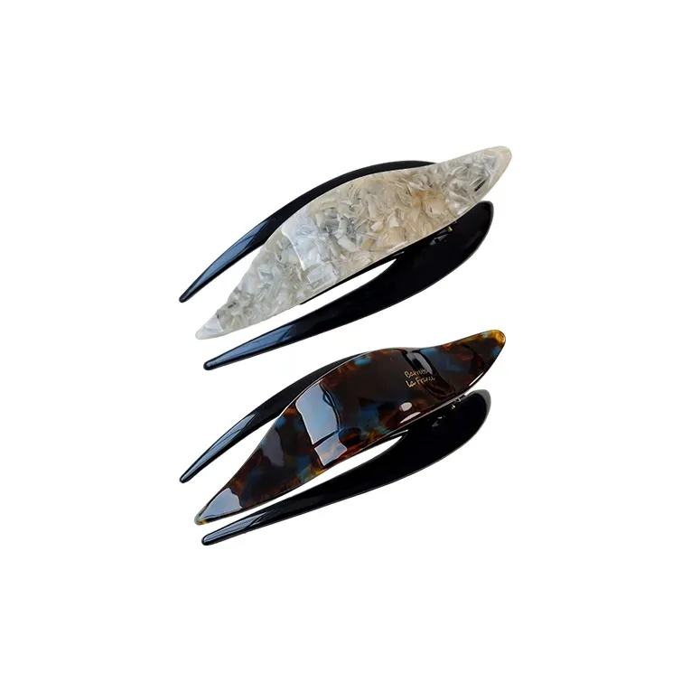 Left Europe Ацетатные пластины Заколки для волос Женские