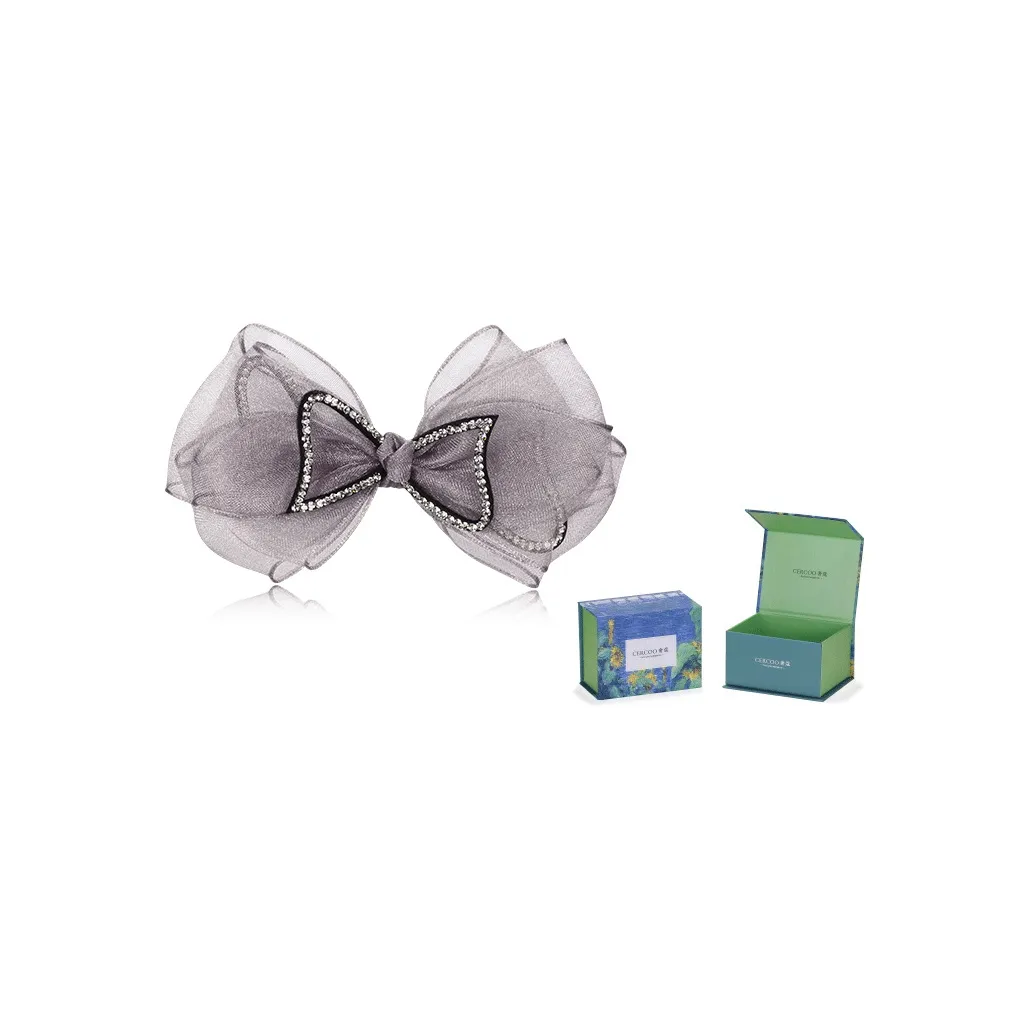 Cercoo Hair Clips Women's Light Gray Large/Medium Size