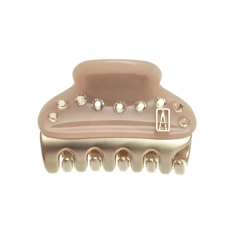 ALEXANDRE DE PARIS Wondom 3,2cm Маленькая Кристальная Заколка-Краб для Женщин