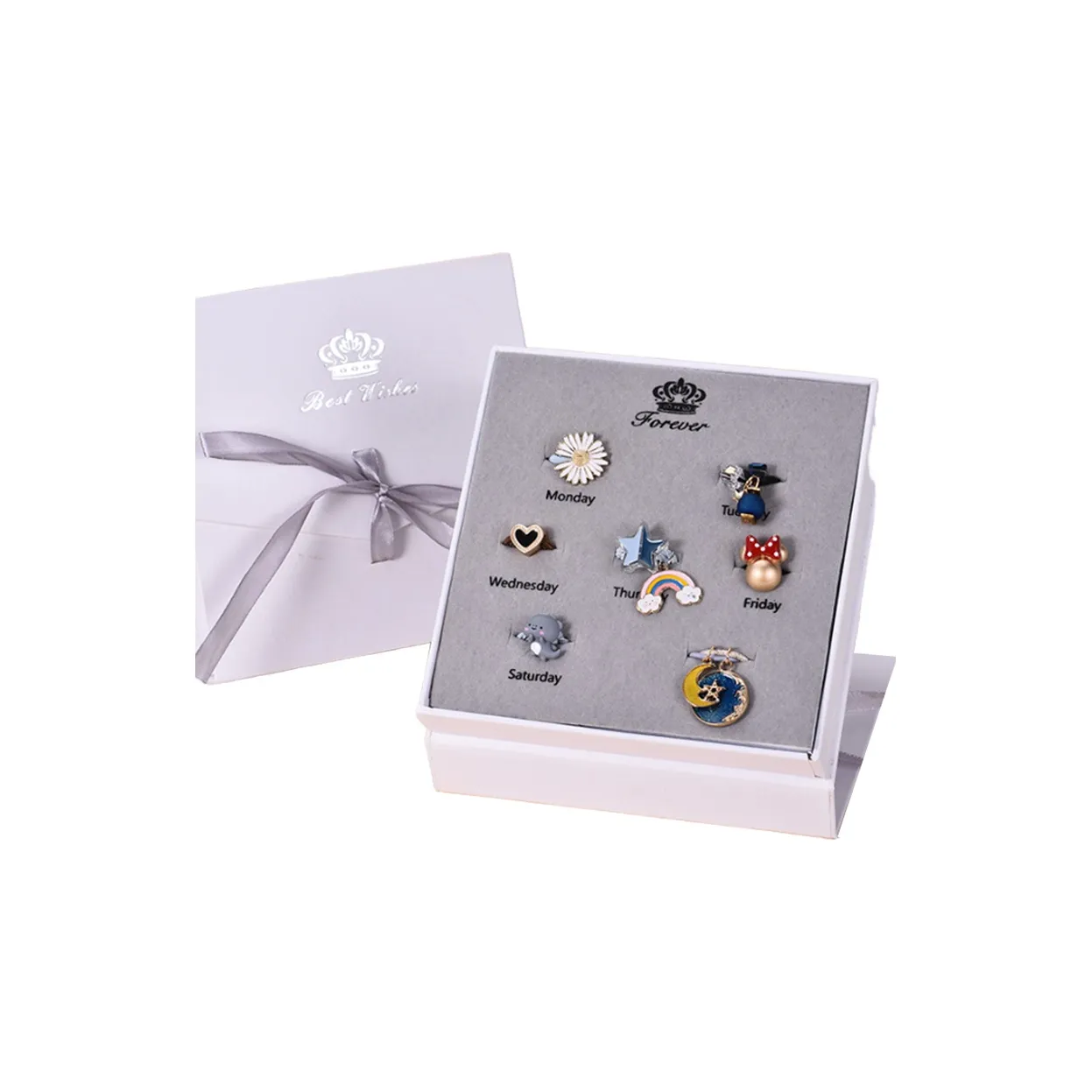 Enchanting Cat Резинка для волос из сплава женская