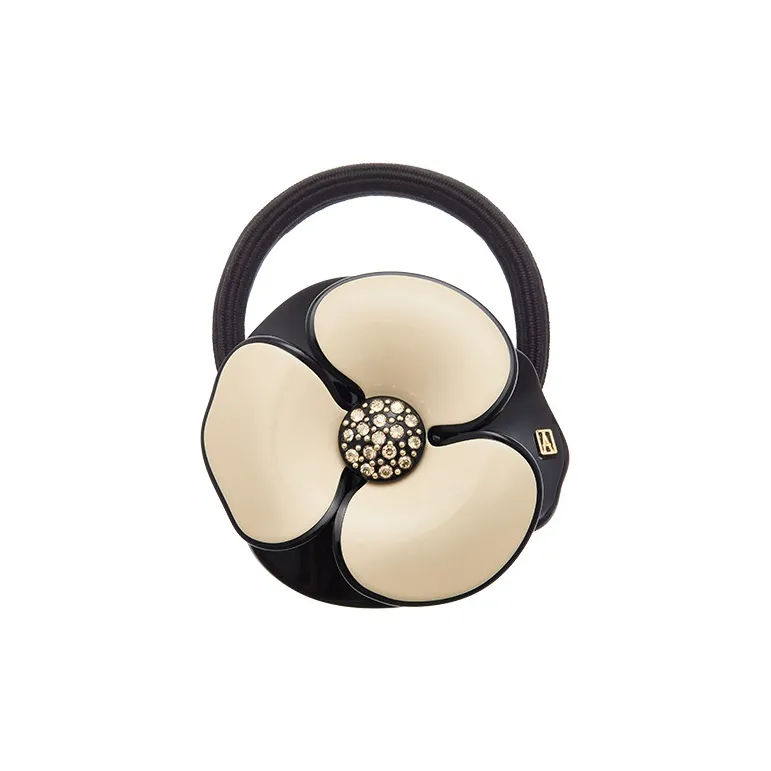 ALEXANDRE DE PARIS Classic Camellia Tail Circle Hair Accessories Headwear Women's