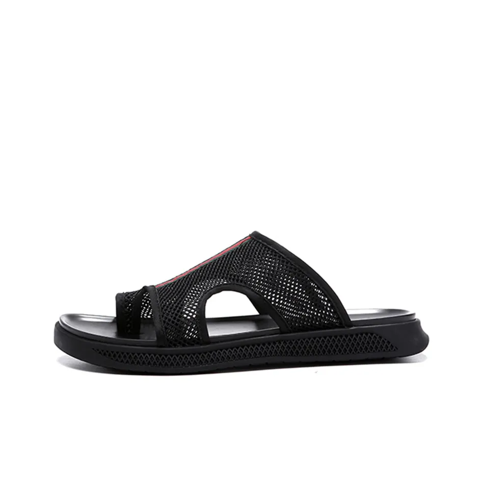 A Fairy Tale Of A Pair Of Shoes Slide Slippers Men's Black