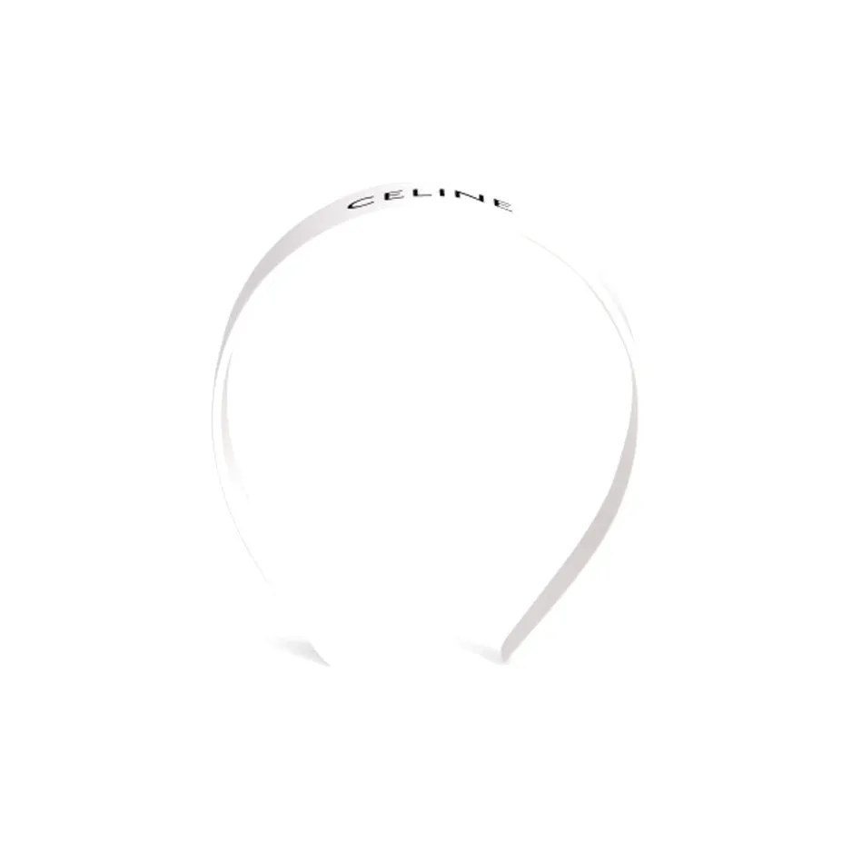 CELINE Headbands Women's White