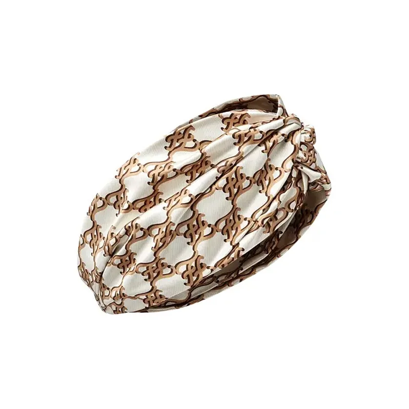 FENDI Duchesse Logo Print Headband