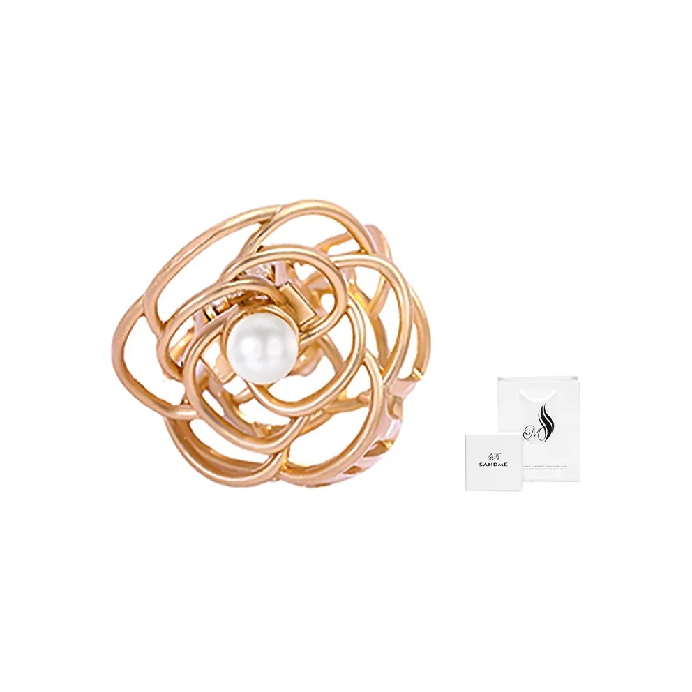 SENDME Сплав Заколки для волос Розовый Маленький Заколка-краб Женские