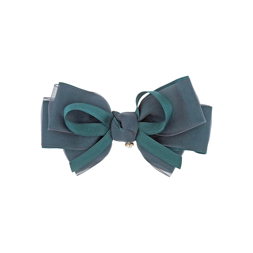 ROYALSASA Ткань Сплав Нижняя заколка Заколки для волос Женские