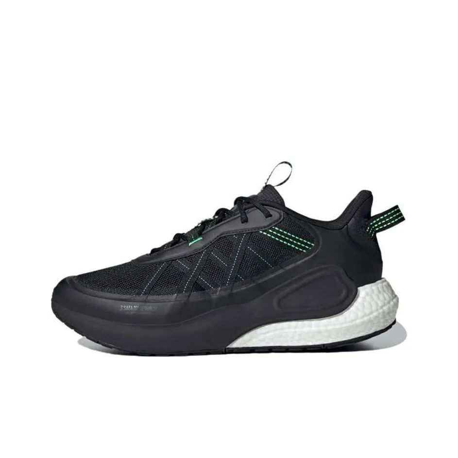 Adidas Alphalava Slip-resistant Abrasion-resistant Low Top Casual Running Shoes Unisex Black Green Adidas Alphalava Противоскользящие Аbrasion-resistant Низкий Топ Повседневные Беговые кроссовки Унисекс Черный Зеленый