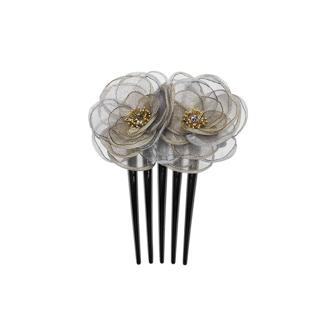 ROYALSASA Шелковая шифоновая щетка для волос женская