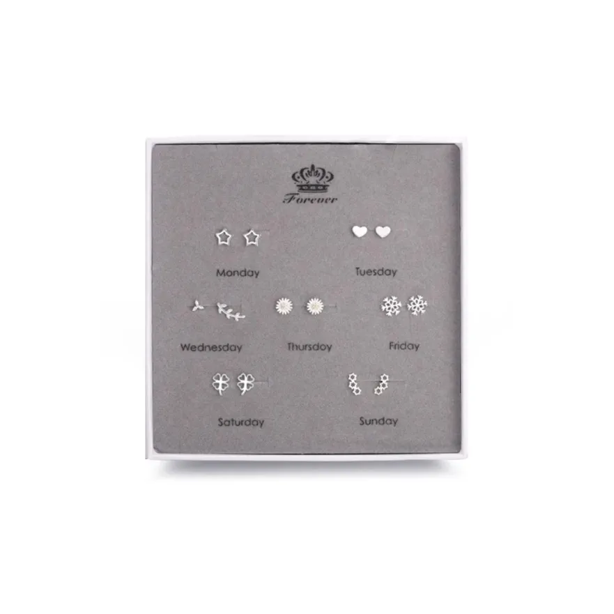 I YOU Alloy Stud Earrings Women's