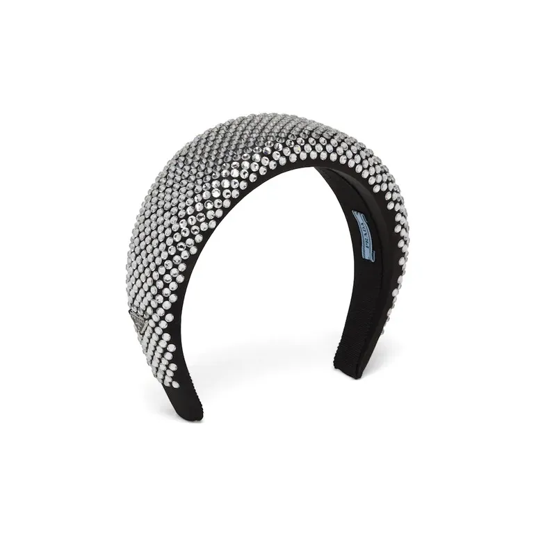 PRADA Hair Bands Women's Crystal
