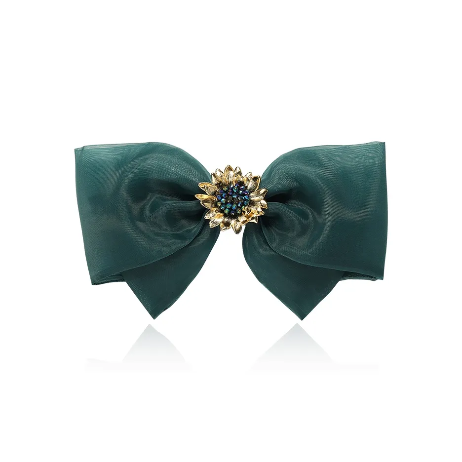 AGOVSKI Faux Crystal Hair Clips Women's