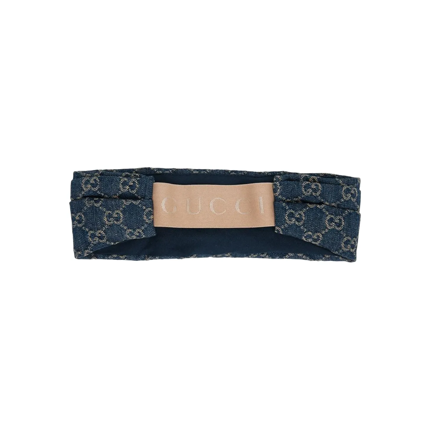 GUCCI Cotton Hair Bands Women's Blue