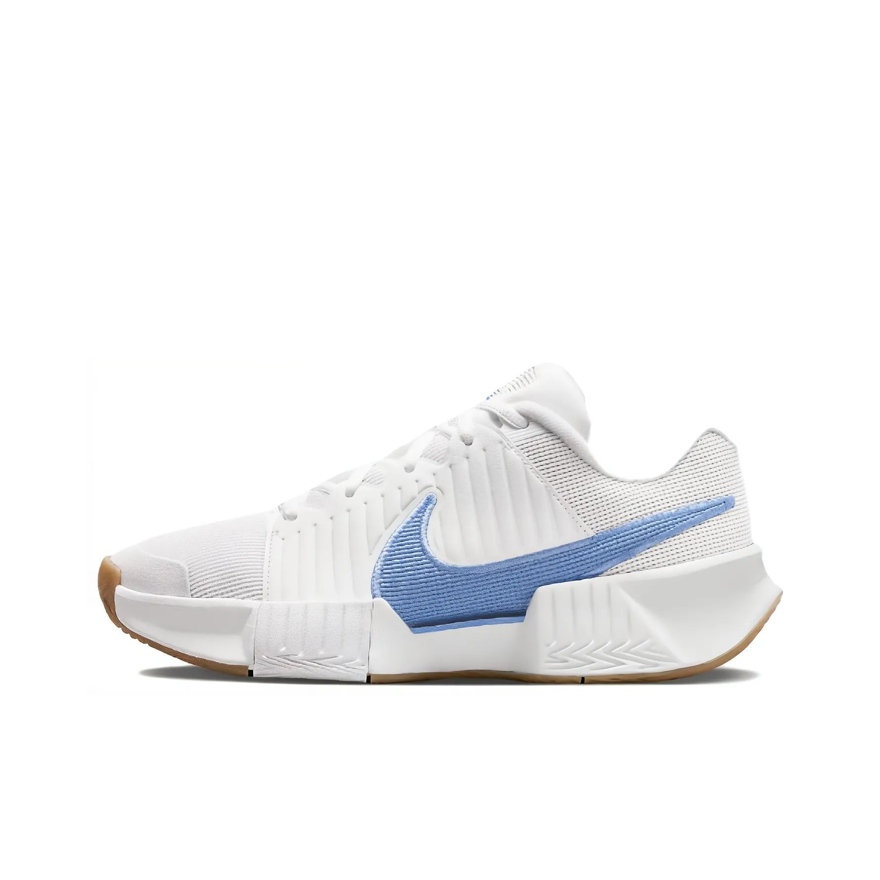 Nike GP Challenge Pro Challenge Pro Slip-Resistant Abrasion-Resistant Low Top Training Shoes Women's White Blue Найк GP Challenge Pro Challenge Pro Slip-Resistant Abrasion-Resistant Низкие Кроссовки для тренировок Женские Белые Синие