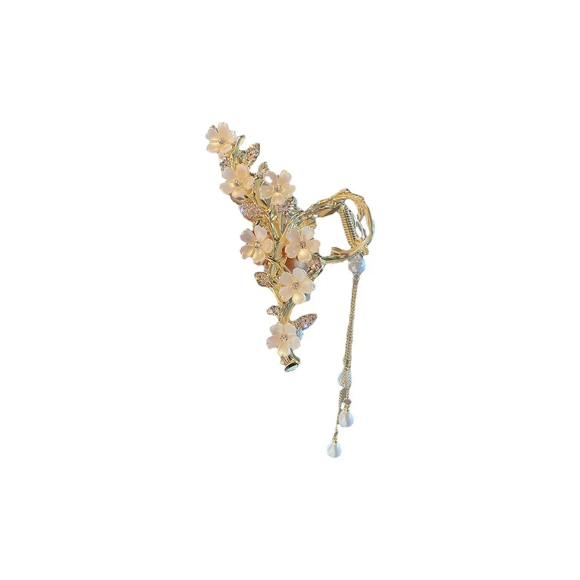 Youe Shone Faux Pearl Hair Clips Women's