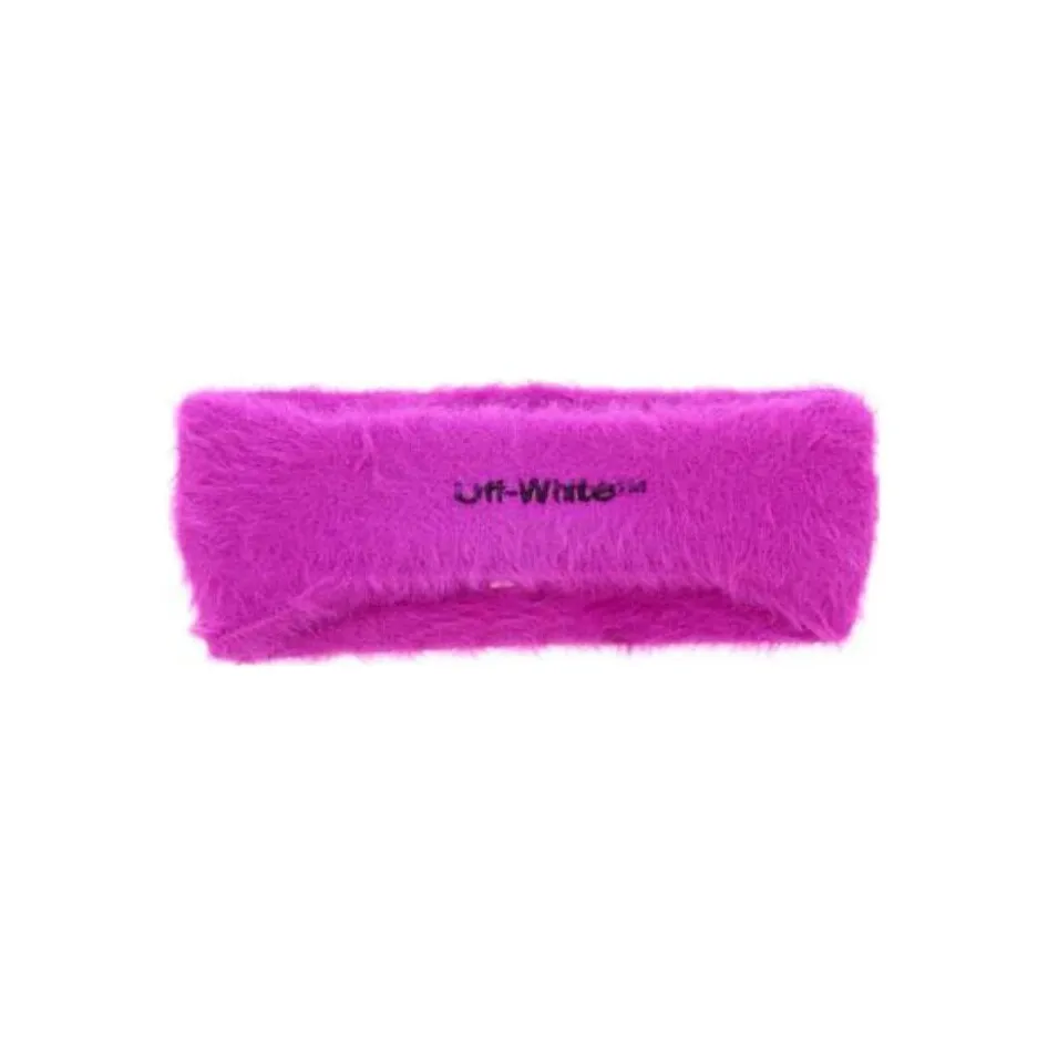OFF WHITE Polyester Hair Band Women's Purple