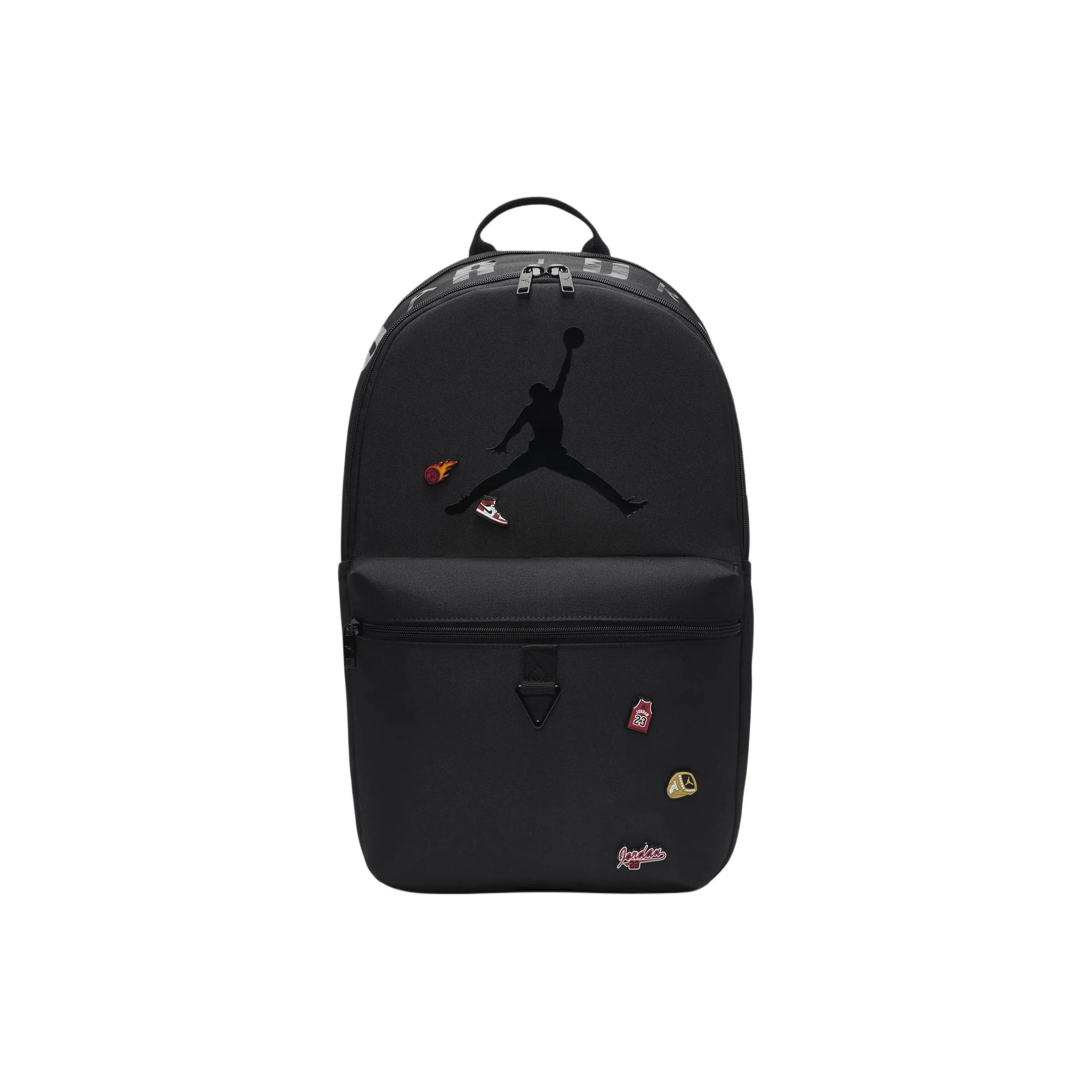 Jordan Polyester Backpack Standard Unisex Black Джордан Полиэстер Рюкзак Стандартный Унисекс Черный
