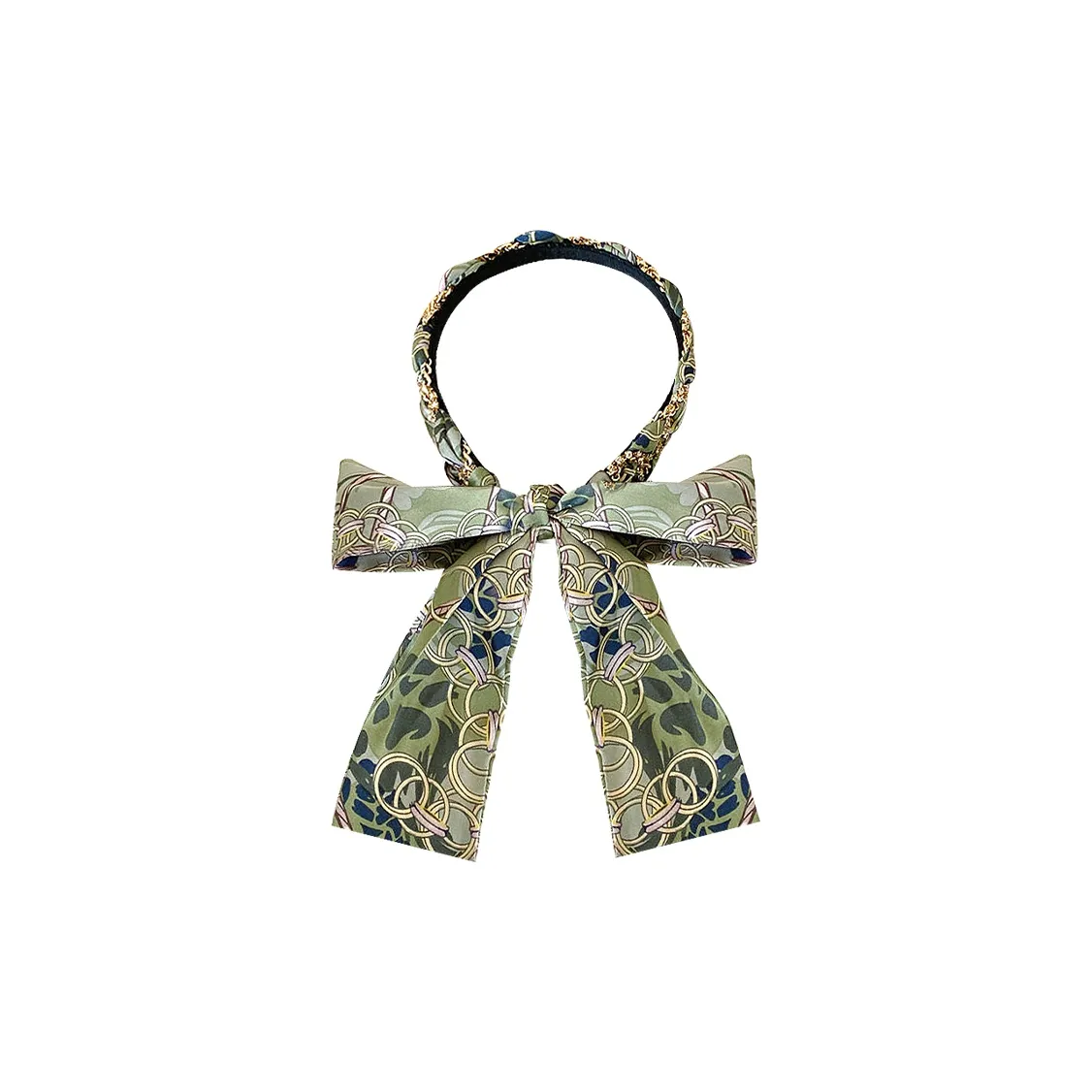 SENDME Hair Bands Women's Little Forest Refined Ribbon Headband