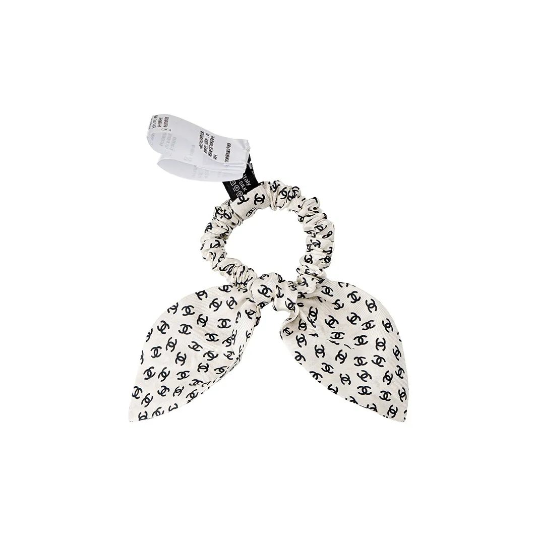 CHANEL Hair Ties Women's White