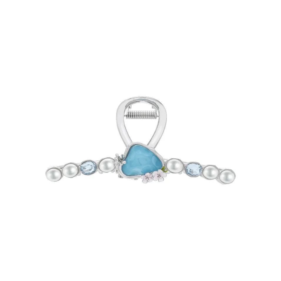 ROYALSASA Сплав Искусственная жемчужина Искусственный кристалл Заколки для волос Женские