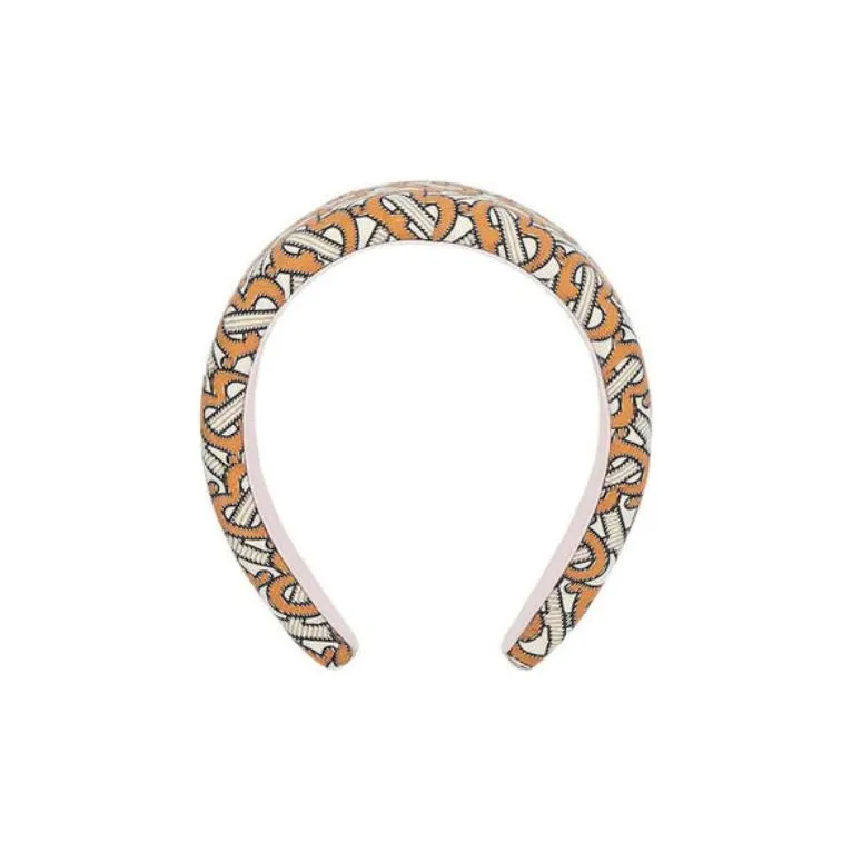 Burberry Cotton Headband Kids' Orange