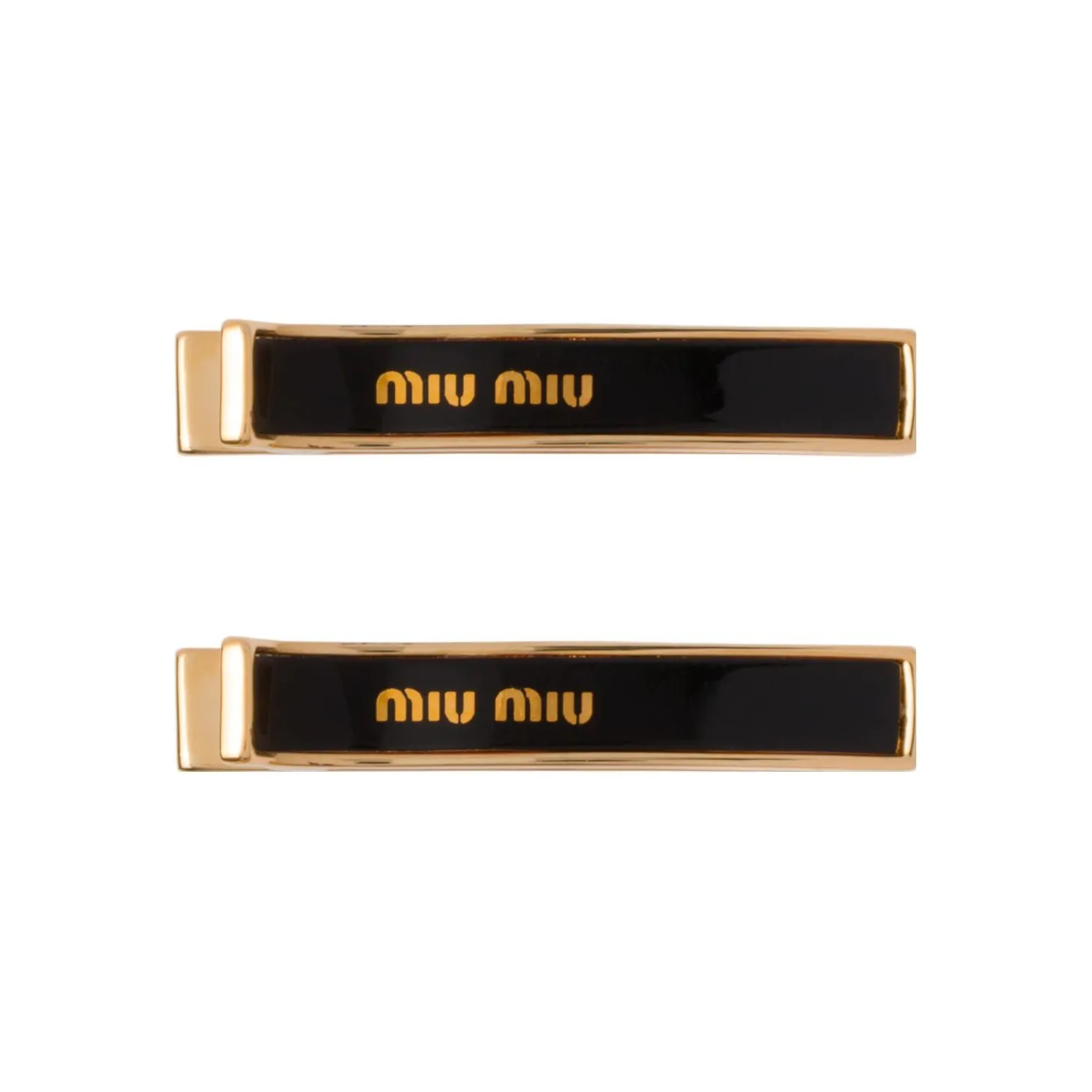 MIU MIU Metal Hair Clips Women's