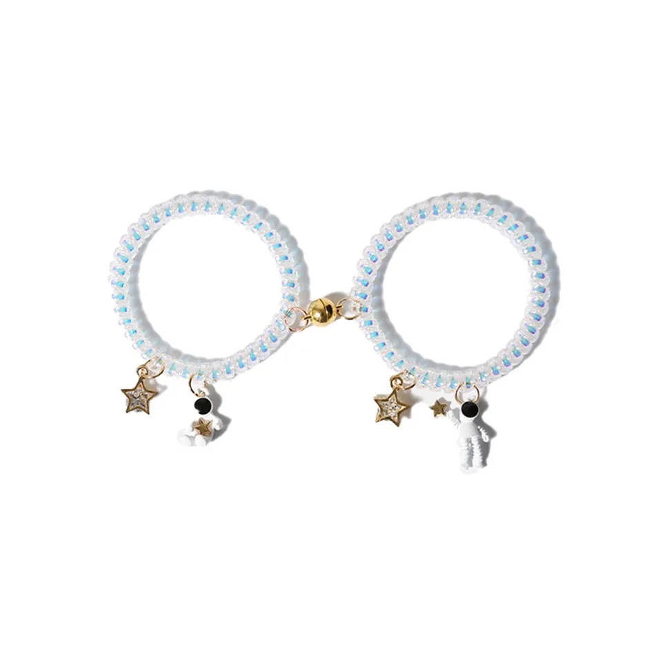 AAJF Polyester Hair Tie Unisex Gold