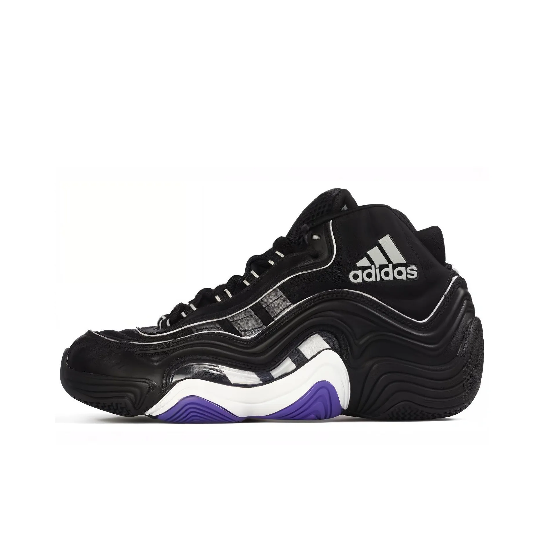 Adidas Crazy 2 KB II Low Топ Баскетбольные кроссовки Мужской Черный Фиолетовый
