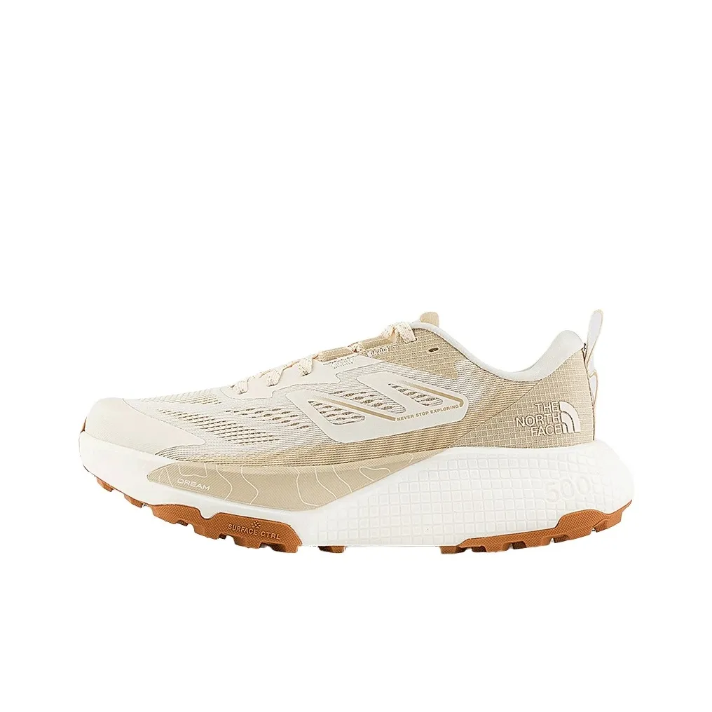 THE NORTH FACE Altamesa 500 Амортизирующие низкие беговые кроссовки с противоскользящим эффектом женские цвет экрю