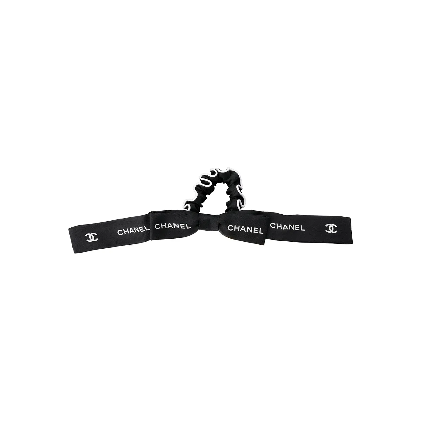 CHANEL Bow Tie Hair Scrunchie