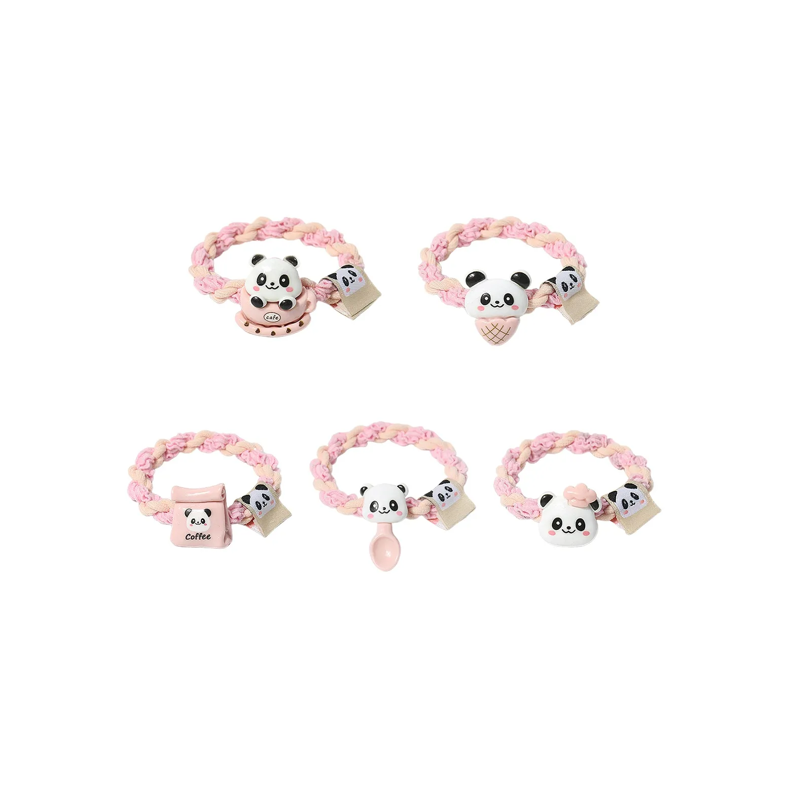 DJIN Резинки-спирали для волос Женские